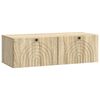 vidaXL Wandmontierter TV-Schrank Sonoma-Eiche 98 x 41 x 30 cm