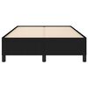 vidaXL Bettgestell ohne Matratze Schwarz 120x200 cm Stoff