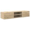 vidaXL Holzschrank 150 x 39 x 30 cm Sonoma-Eiche Holzwerkstoff