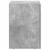 vidaXL Nachttisch Beton Grau 29,5 x 33,5 x 50 cm Holzwerkstoff