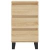 vidaXL Sideboard Sonoma-Eiche 40x35x70 cm Holzwerkstoff