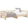 vidaXL Ausziehbares Tagesbett ohne Matratze 80x200 cm