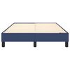 vidaXL Boxspringbettgestell Blau 120x200 cm Stoff