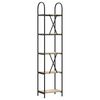 vidaXL B&uuml;cherregal Sonoma-Eiche 40 x 30 x 183 cm Holzwerkstoff