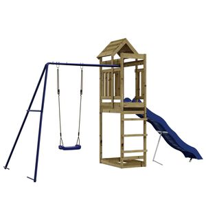 vidaXL Spielturm Impr&auml;gniertes Kiefernholz