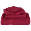 vidaXL 12-tlg. Handtuch-Set FROGN Bordeaux 360 g/m²