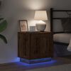 vidaXL Nachttisch mit Altholz 44 x 34.5 x 45 cm Holzwerkstoff