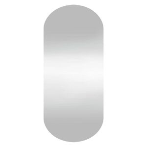vidaXL Wandspiegel 35x80 cm Glas Oval
