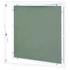vidaXL Revisionsklappe mit Aluminium-Rahmen und GK-Einlage 400x400 mm