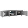 vidaXL TV-Schrank Grau Sonoma 140x40x35 cm Holzwerkstoff