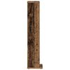 vidaXL CD-Regal Altholz-Optik 21x20x88 cm Holzwerkstoff