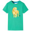 Kinder-T-Shirt Dunkelblau 128