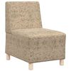 vidaXL Modulares Armfreies Sofa 3 pcs Hellgrau 55 x 74 x 82 cm