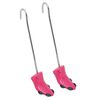 vidaXL Stiefelspanner mit Schuhanzieher Rosa EU 34-40 Kunststoff
