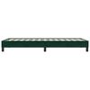 vidaXL Bettgestell ohne Matratze Dunkelgr&uuml;n 80x210 cm Samt