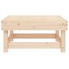 vidaXL Gartenhocker Massivholz Kiefer