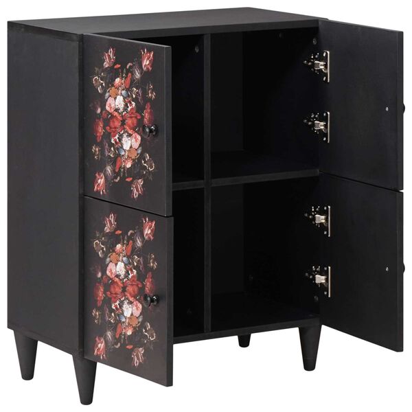 vidaXL Stauraumschr&auml;nke Mehrfarbig 60 x 33,5 x 75 cm Massivholz Mango
