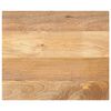 vidaXL Tischplatte 60x50x3,8 cm Rechteckig Massivholz Mango