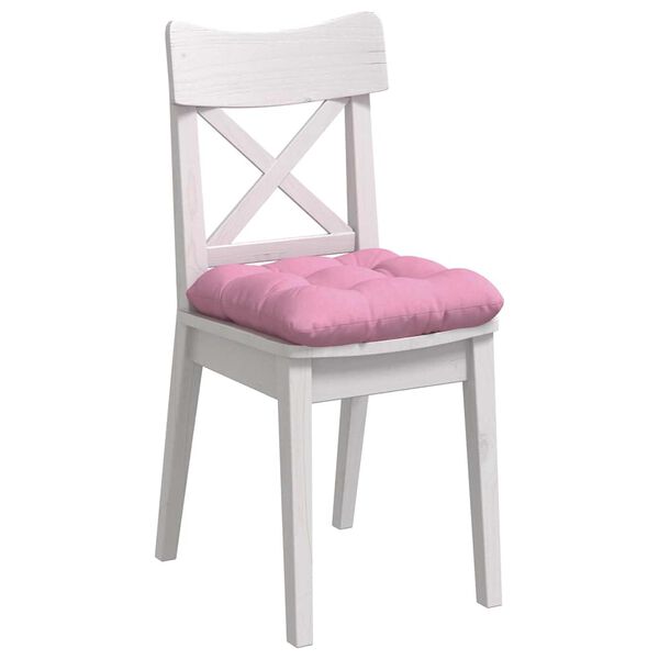 vidaXL Sitzkissen 4 pcs Rosa 45 x 45 x 12 cm Stoff