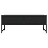 vidaXL Couchtisch Schwarz 101x49x39,5 cm Holzwerkstoff