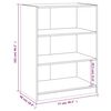 vidaXL Kleiderschrank Braun Eichen-Optik 77x48x102 cm Holzwerkstoff