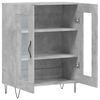 vidaXL Sideboard Betongrau 69,5x34x90 cm Holzwerkstoff