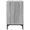 vidaXL Nachttisch Grau Sonoma 63,5 x 36 x 61 cm Holzwerkstoff