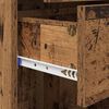vidaXL Highboard Altholz 45 x 42,5 x 185 cm Holzwerkstoff