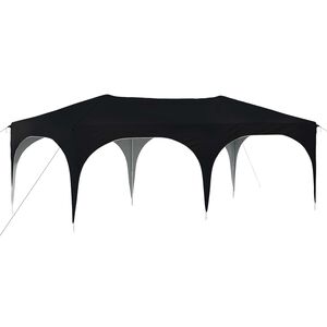 vidaXL Pop-up Partyzelt 575 x 288 x 245 cm Anthrazit Oxford-Stoff