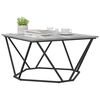 vidaXL Couchtisch Graues Sonoma 80 x 80 x 45 cm