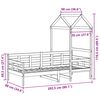 vidaXL Tagesbett mit Dach 80x200 cm Massivholz Kiefer