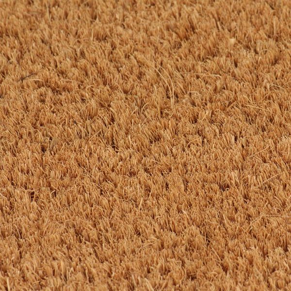 vidaXL Fu&szlig;matte Natur 100x300 cm Kokosfaser Getuftet