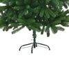 vidaXL K&uuml;nstlicher Weihnachtsbaum Beleuchtung & Kugeln 210 cm Gr&uuml;n
