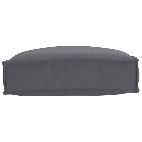 vidaXL Kissen Anthrazit 50 x 50 x 12 cm Oxford-Stoff
