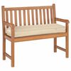 vidaXL Kissen Beige 120 x 40 x 8 cm Oxford-Stoff