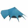 vidaXL Teepee Zelt mit Dach Blau und Grau 600 x 600 x 347 cm