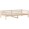 vidaXL Tagesbett und Bank mit Dach 80x200 cm Kiefernholz
