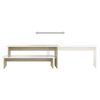 vidaXL TV-Schrank Sonoma-Eiche Wei&szlig; 180x30x43 cm Holzwerkstoff