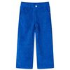 Kinderhose Cord Kobaltblau 92