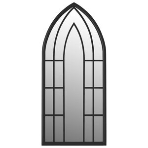 vidaXL Spiegel Schwarz 100x45 cm Eisen f&uuml;r den Innenbereich