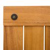 vidaXL Badematte Uni Braun 80 x 50 cm Holz