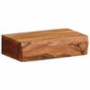 vidaXL Wandregale 2 Stk. 30x17x8 cm Massivholz Akazie