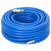 vidaXL Luftschlauch Blau 0,7" 10 m PVC