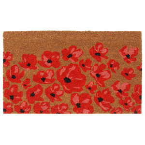 vidaXL Fu&szlig;matte Natur 45x75 cm Kokosfaser Getuftet