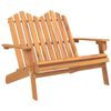 vidaXL 5-tlg. Garten-Lounge-Set Adirondack Massivholz Akazie