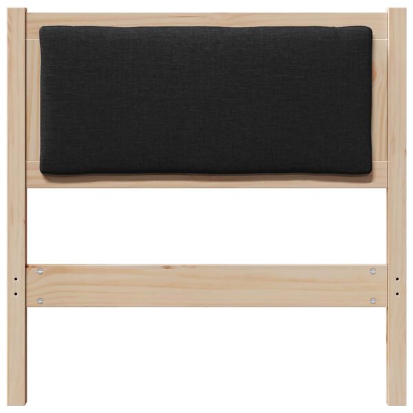 vidaXL Kopfteil Sonstiges Braun 75 cm Massivholz Kiefer