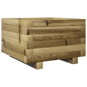 vidaXL Pflanzk&uuml;bel 40x40x26,5 cm Kiefernholz Impr&auml;gniert