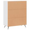 vidaXL Sideboard Wei&szlig; 69,5x34x90 cm Holzwerkstoff