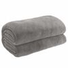 vidaXL Gewichtsdecke mit Bezug Grau 138x200 cm 6 kg Stoff