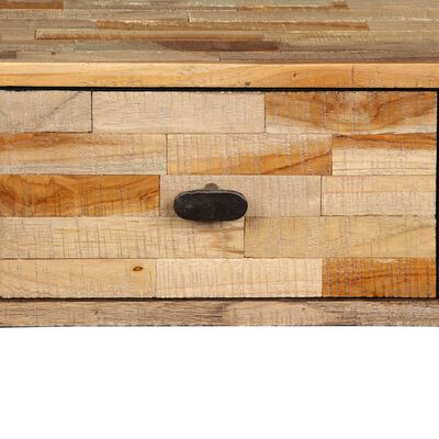 vidaXL Konsolentisch Recyceltes Teak Massiv 120 x 30 x 76 cm